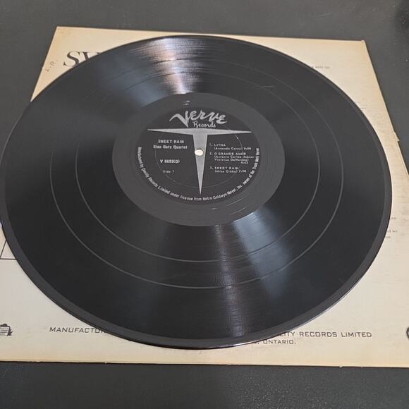 Stan Getz Sweet Rain 1967 Vinyl Verve Records 1st Press - Picture 4 of 4